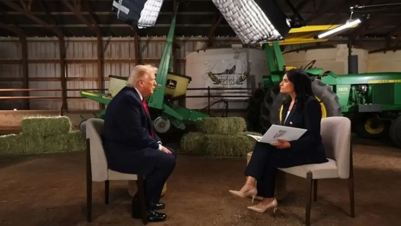 Trump canlı yayını terk etti! Sunucuya ağır sözler: ‘Ya saht