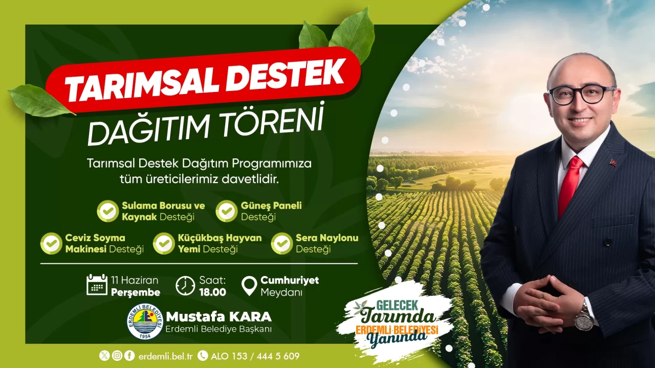 ERDEMLİ BELEDİYE BŞK