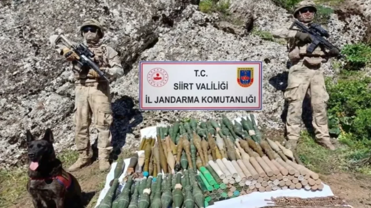 Jandarmadan terör yuvalarına darbe: 34 mağara ve sığınak imha edildi