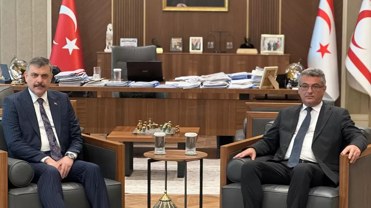 Yoğun diplomasi trafiği! İçişleri Bakanı Çiftçi, KKTC Cumhur