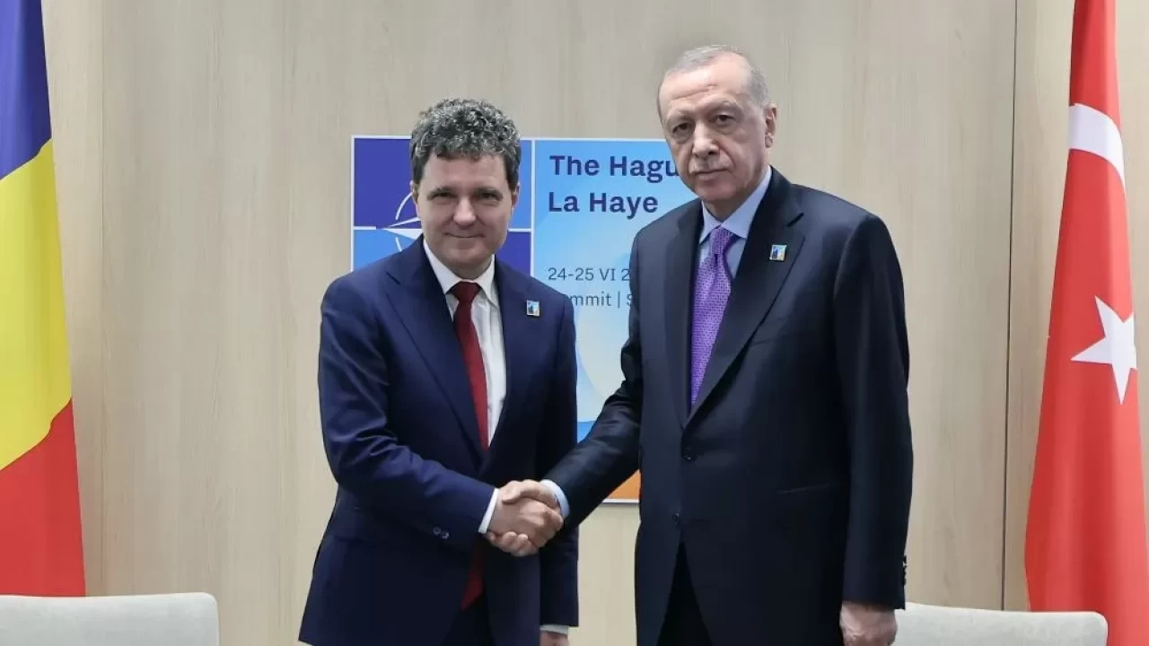 Tarihi teslimatın ardından kritik zirve! Cumhurbaşkanı Erdoğan, Romanyalı Mevkidaşı Dan ile görüştü!