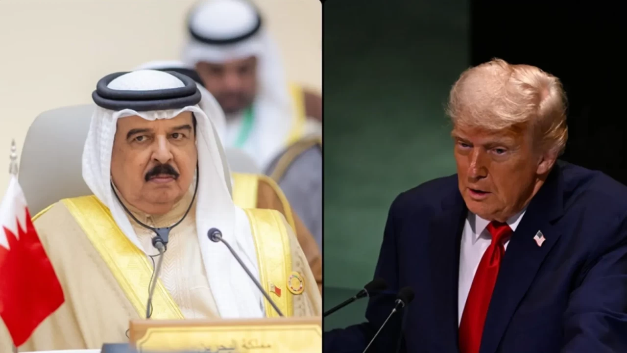 Bahreyn Kralı Al Halife ile Trump arasında 'İran a