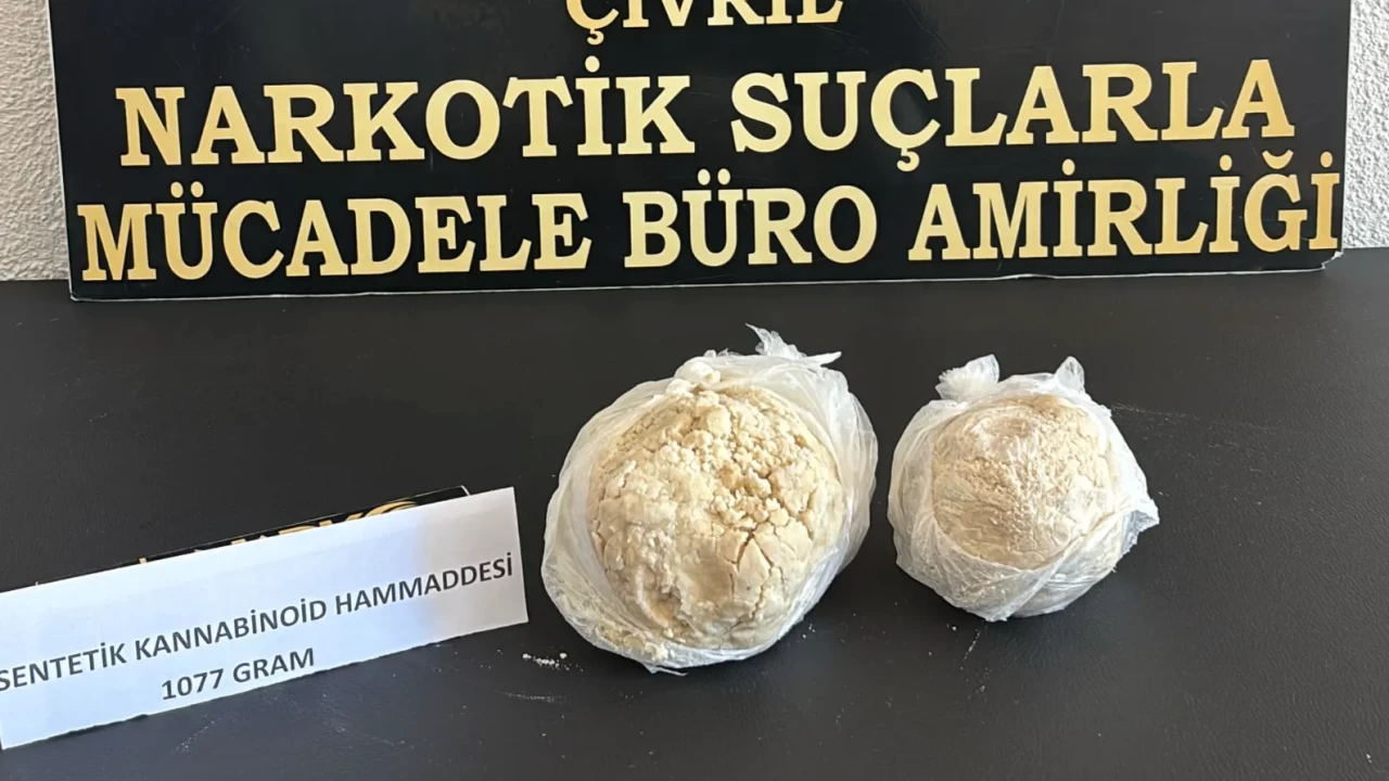Denizli’de narkotik operasyonu: 1 milyondan fazla kullanımlı