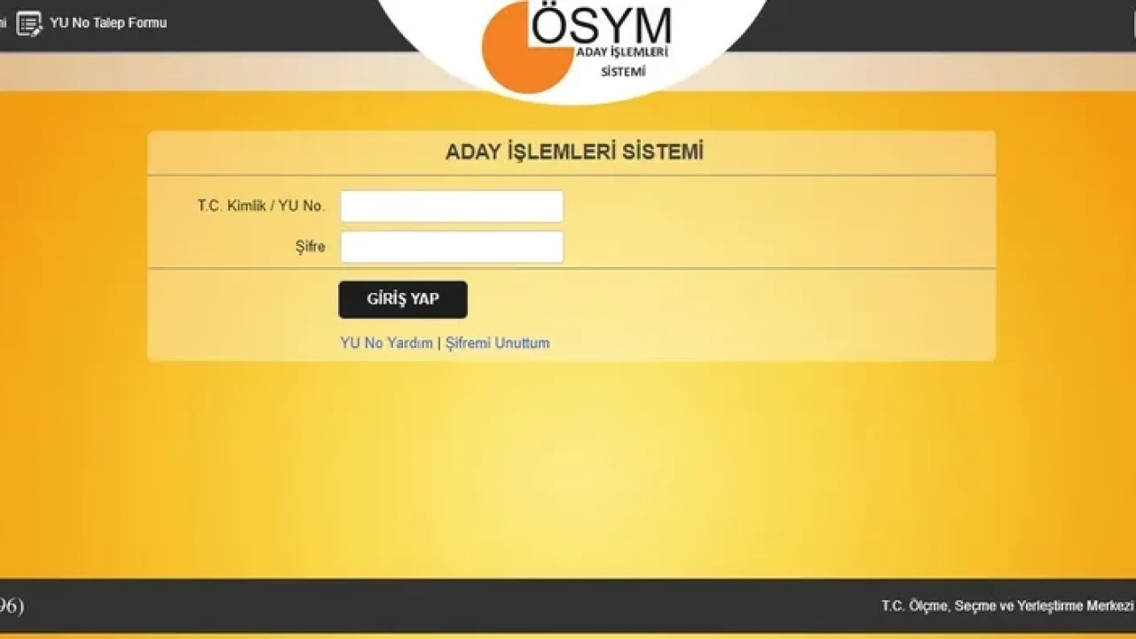 ÖSYM AİS neden girilmiyor? ÖSYM çöktü mü, son dakika neden a