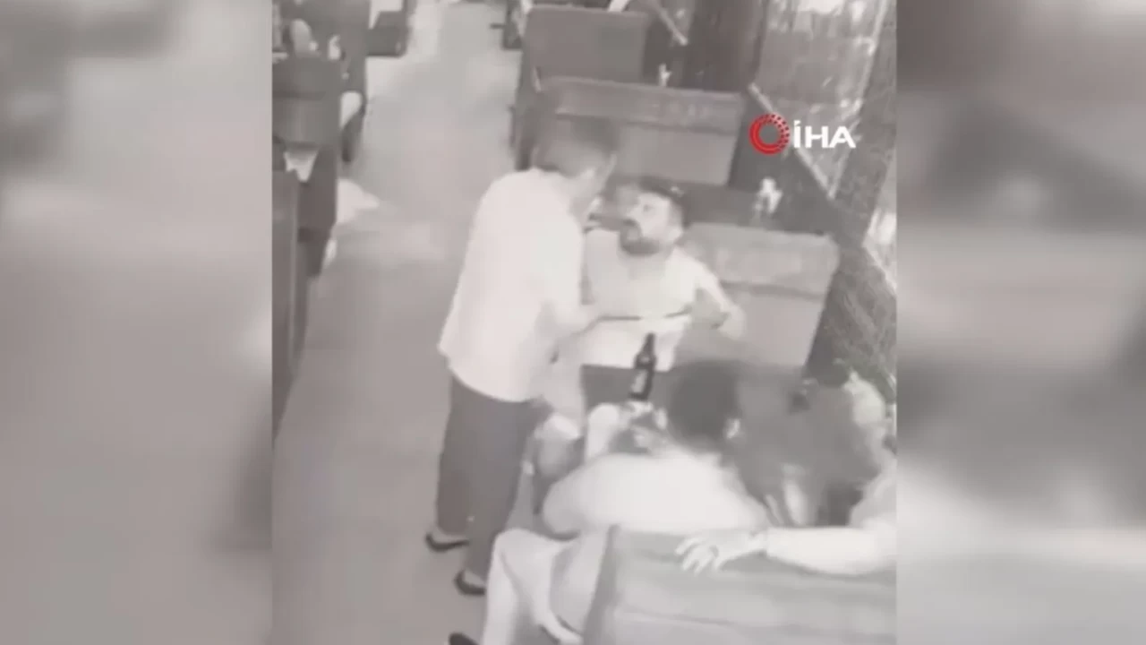Eğlence mekanındaki kanlı hesap kavgasının görüntüleri ortaya çıktı