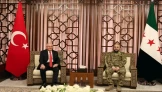 Bakan Güler, Suriye Savunma Bakanı Tümgeneral Ebu Kasra ile bir araya geldi