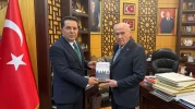Ahmet Özer, MHP Lideri Devlet Bahçeli’yi ziyaret etti
