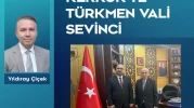 Kerkük’te Türkmen vali sevinci