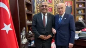 MHP Lideri Bahçeli, Sezgin Tanrıkulu'nu kabul etti