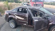 Diyarbakır’da acı kaza: Takla atan otomobilde anne ve oğlu hayatını kaybetti