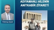Adıyamanlı ailenin Anıtkabir ziyareti