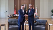 Cevdet Yılmaz'dan KKTC'de dikkat çeken görüşme!
