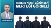 Herkes kendi gözündeki merteği görmeli