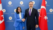 Bakan Fidan'dan Kanada Dışişleri Bakanı Anita Anand ile kritik görüşme