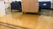 Bolu'da sağanak yağış hayatı olumsuz etkiledi!