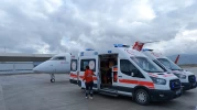 20 haftalık Ertuğrul bebek uçak ambulansla İstanbul’a sevk edildi