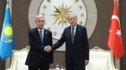 Cumhurbaşkanı Erdoğan Kazakistan lideri Tokayev’i karşıladı