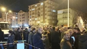 Kolon ve kirişlerden ses gelince 7 katlı bina boşaltıldı