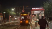 Kayseri'de tramvayın çarptığı adam ağır yaralandı