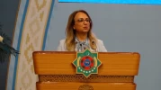 MHP'li Filiz Kılıç Türkmenistan'da konuştu: Kadınların rolü vazgeçilmez