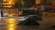 Yalova'da sel sularına kapılan vatandaş ve araç sürüklendi