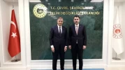Bakan Kurum, İzmir Büyükşehir Belediye Başkanı Tugay ile görüştü!