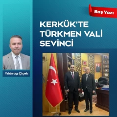 Kerkük’te Türkmen vali sevinci