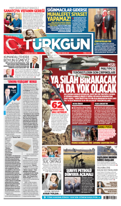 Türkgün Gazetesi 27 Aralık 2024