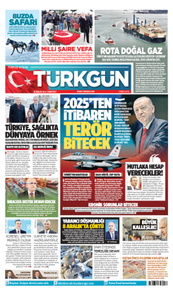Türkgün Gazetesi 28 Aralık 2024