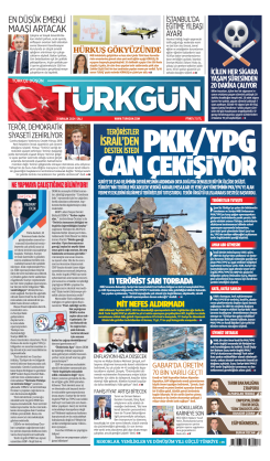 Türkgün Gazetesi 31 Aralık 2024
