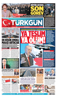 Türkgün Gazetesi 5 Ocak 2025
