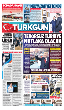Türkgün Gazetesi 6 Ocak 2025