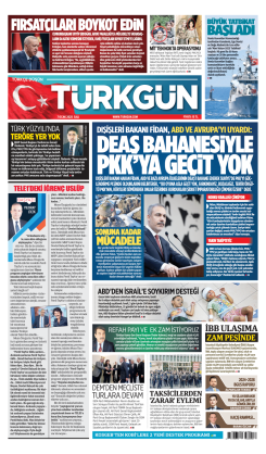 Türkgün Gazetesi 7 Ocak 2025