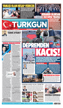 Türkgün Gazetesi 04 Şubat 2025