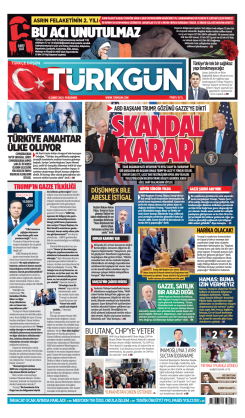 Türkgün Gazetesi 06 Şubat 2025