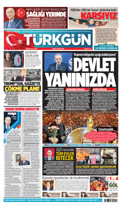Türkgün Gazetesi 07 Şubat 2025