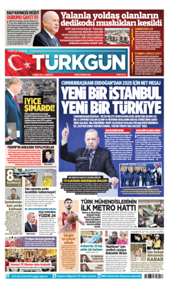 Türkgün Gazetesi 08 Şubat 2025
