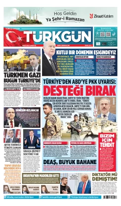 Türkgün Gazetesi 1 Mart 2025