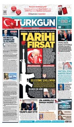 Türkgün Gazetesi 6 Mart 2025