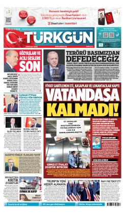 Türkgün Gazetesi 9 Mart 2025