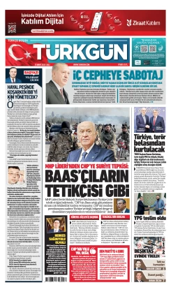 Türkgün Gazetesi 11 Mart 2025