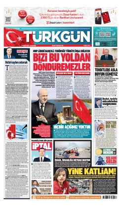 Türkgün Gazetesi 19 Mart 2025