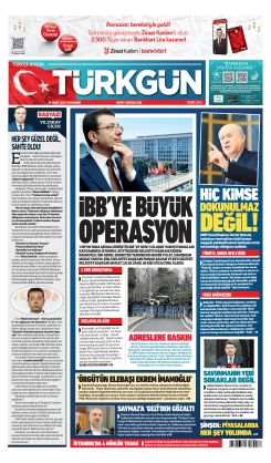 Türkgün Gazetesi 20 Mart 2025