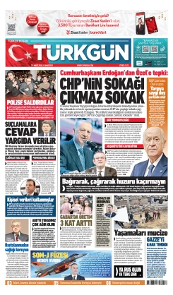 Türkgün Gazetesi 22 Mart 2025