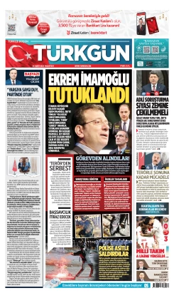 Türkgün Gazetesi 24 Mart 2025