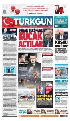 Türkgün Gazetesi 25 Mart 2025