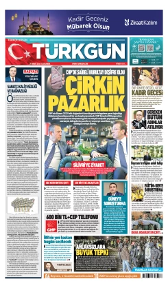 Türkgün Gazetesi 26 Mart 2025