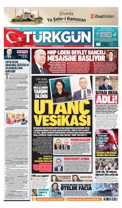 Türkgün Gazetesi 28 Mart 2025