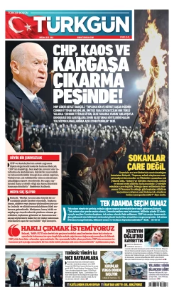 Türkgün Gazetesi 1 Nisan 2025