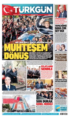 Türkgün Gazetesi 5 Nisan 2025